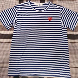 Comme Des Garçons striped shirt